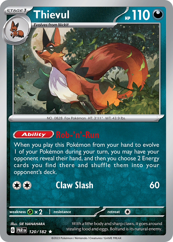 Thievul 120/266 Rare