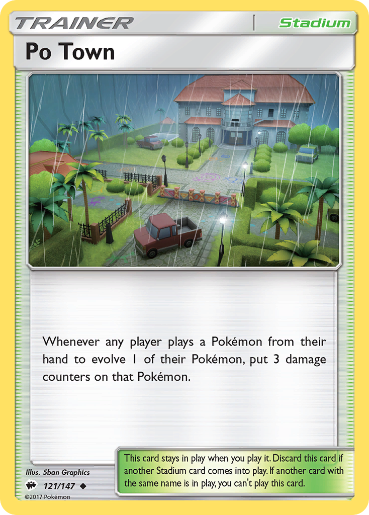 Po Town 121/177 Uncommon