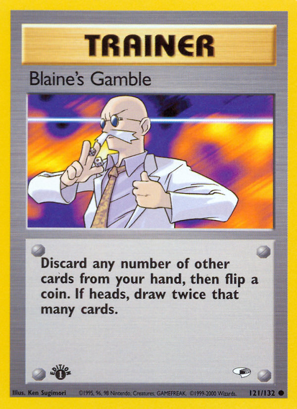 Blaine's Gamble 121/132 Common