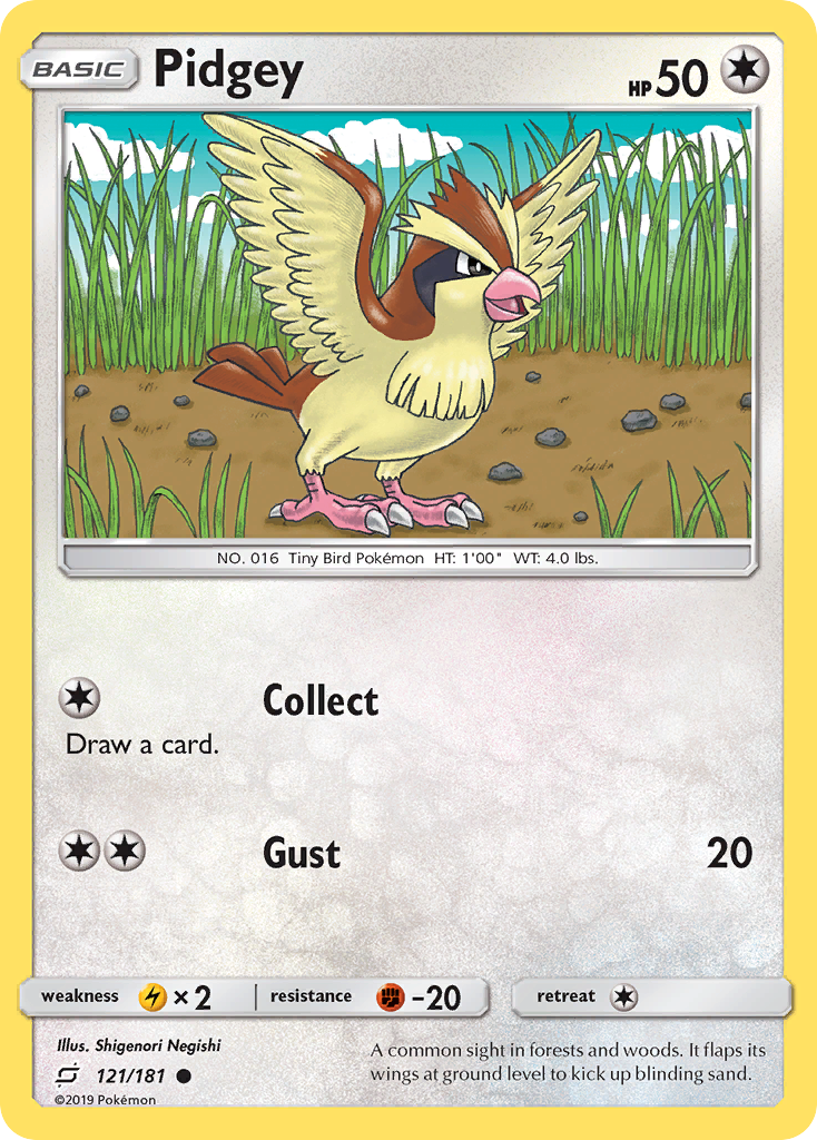 Pidgey 121/198 Common