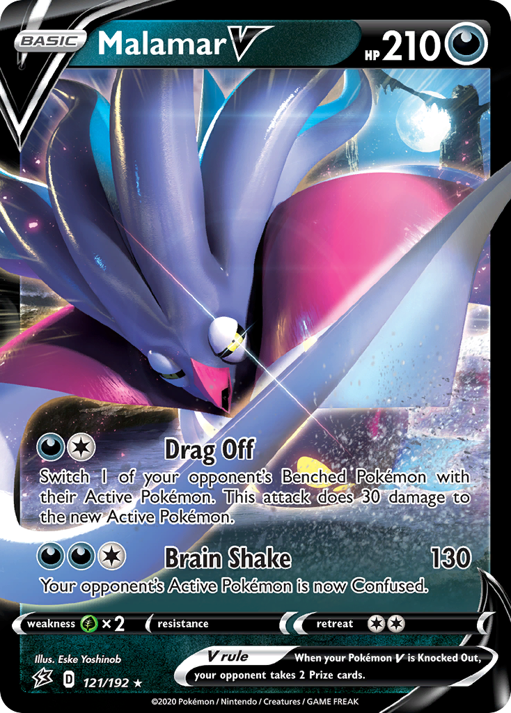 Malamar V 121/209 Rare Holo V