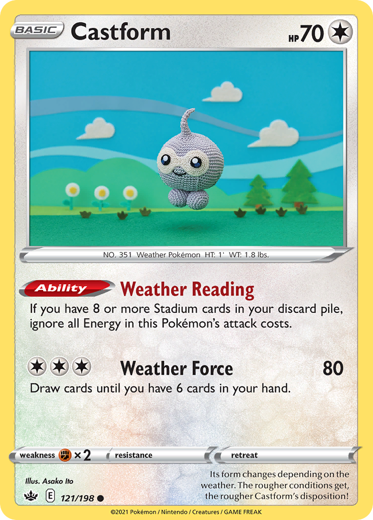 Castform 121/233 Common