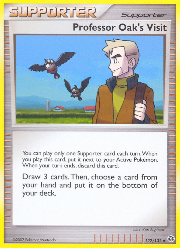 Professor Oak's Visit 122/132 Uncommon