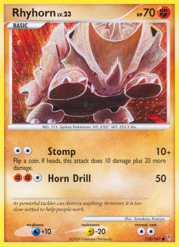 Rhyhorn 122/153 Common
