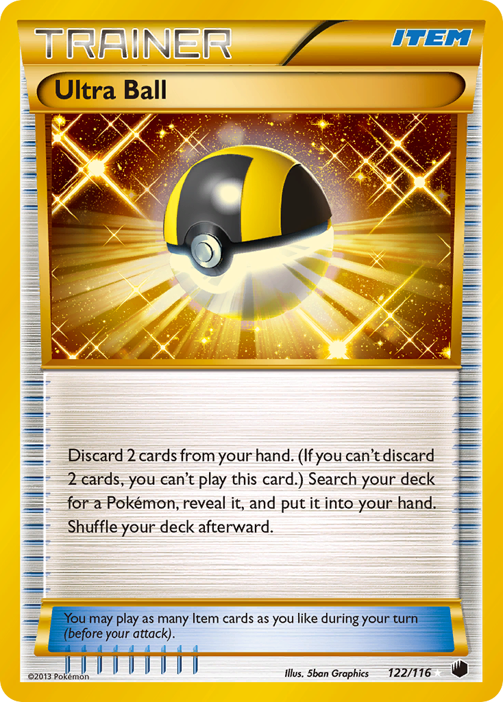 Ultra Ball 122/122 Rare Secret