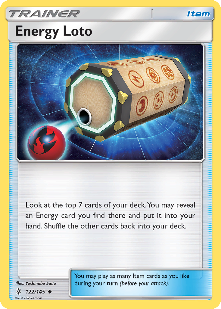 Energy Loto 122/180 Uncommon
