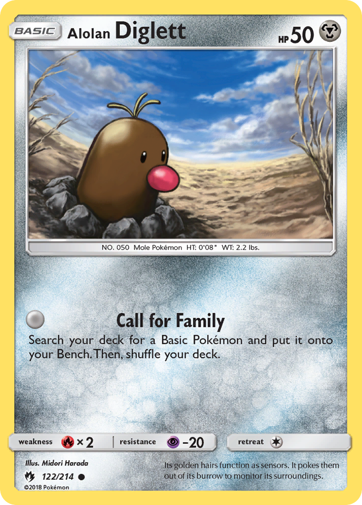 Alolan Diglett 122/240 Common