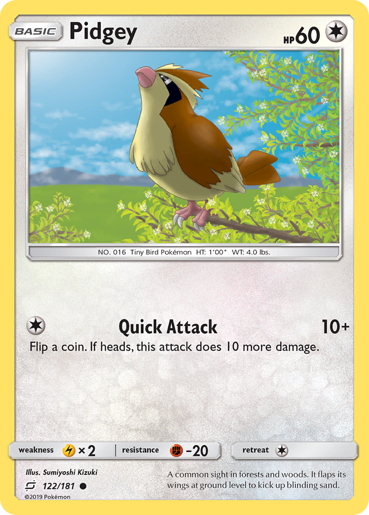 Pidgey 122/198 Common