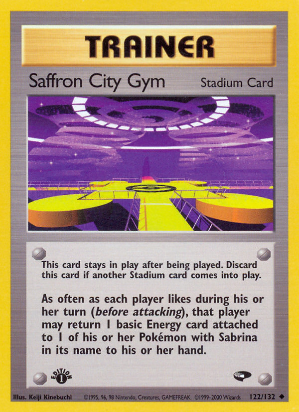 Saffron City Gym 122/132 Uncommon