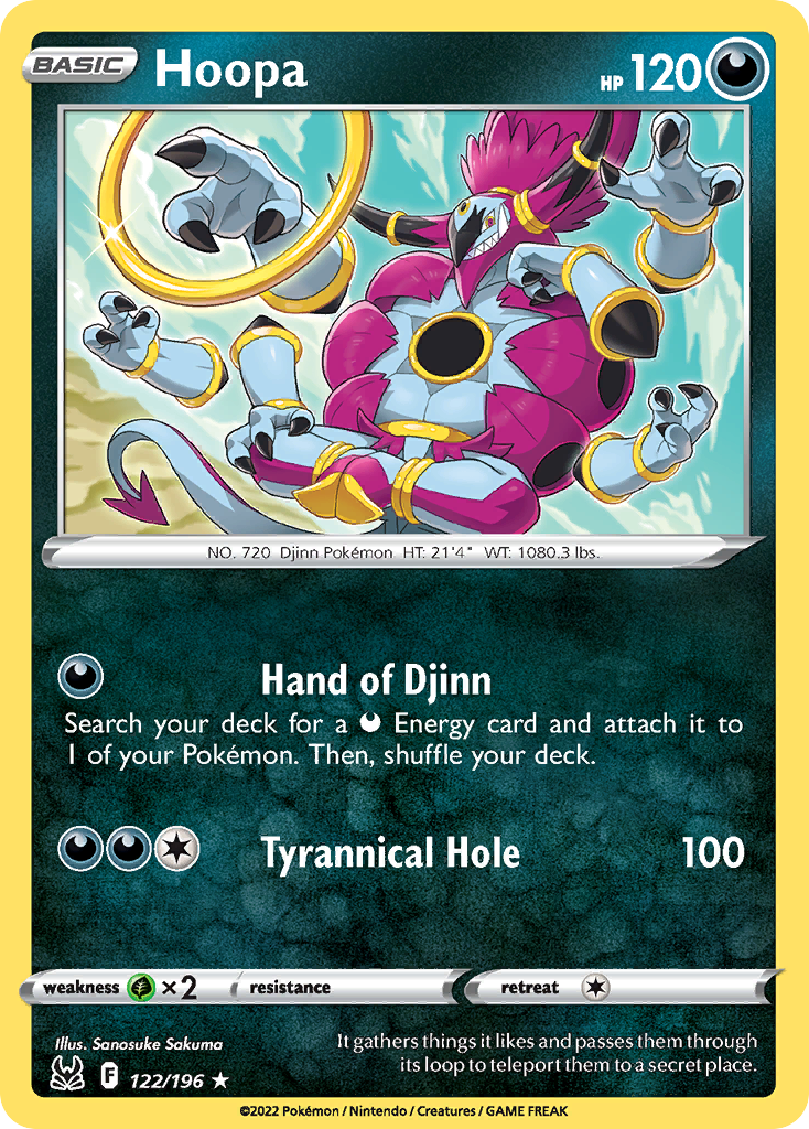 Hoopa 122/217 Rare