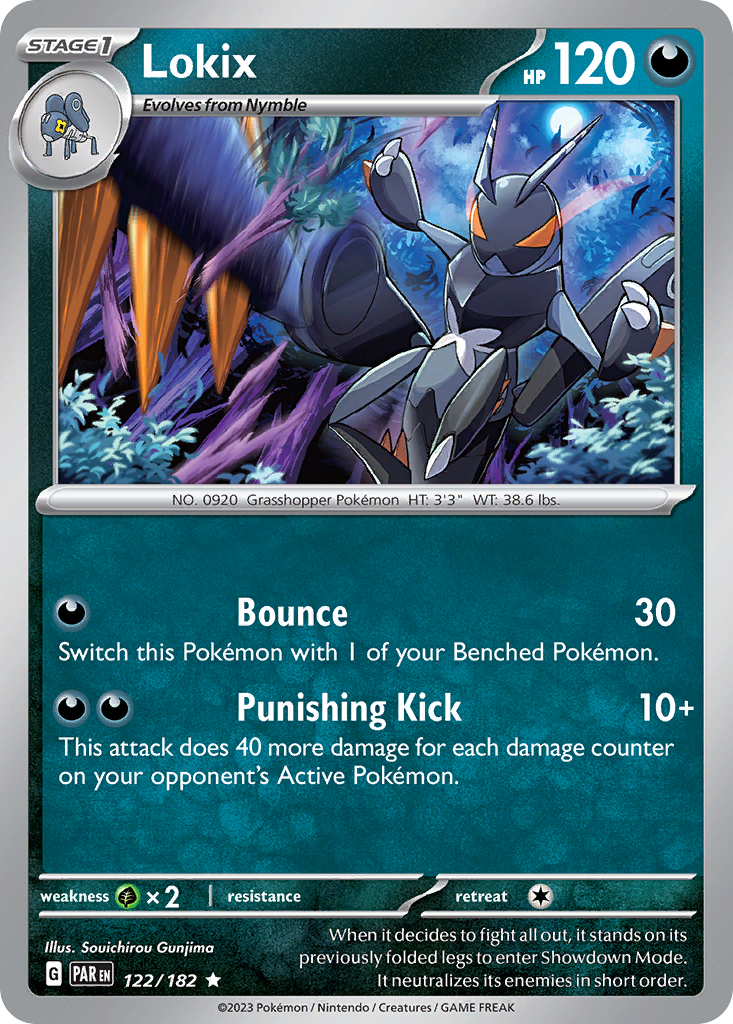 Lokix 122/266 Rare