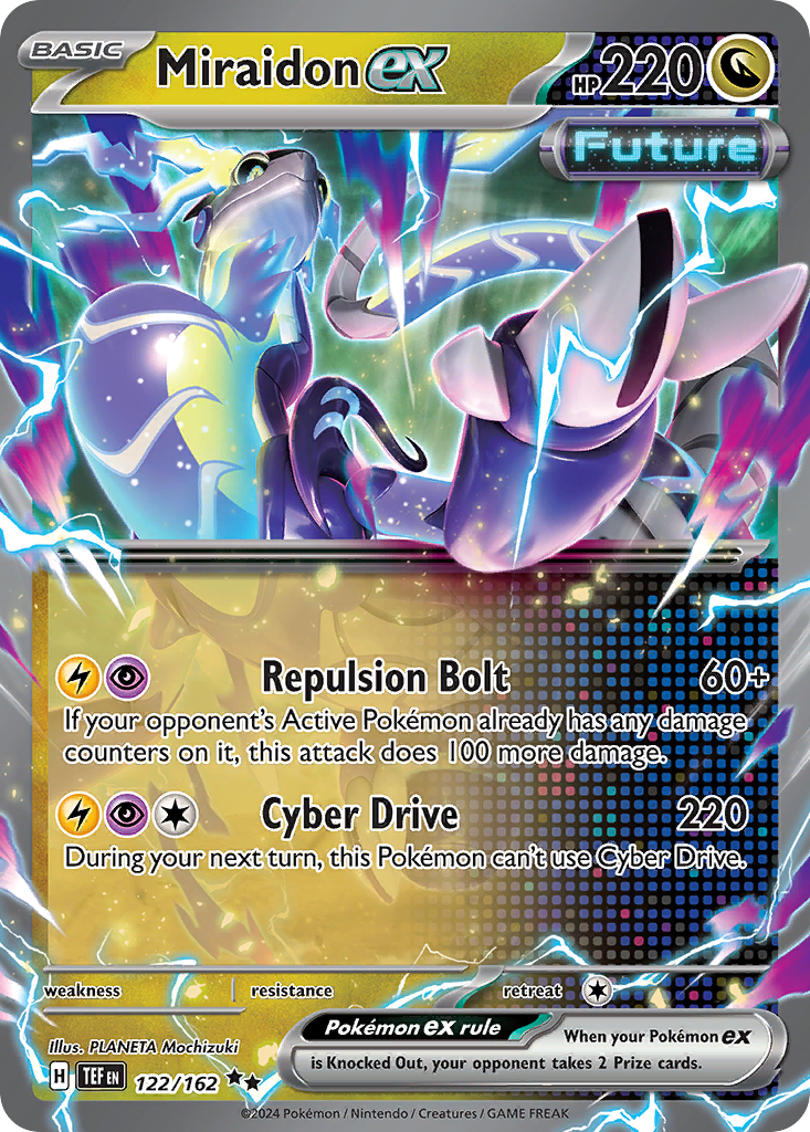 Miraidon ex 122/218 Double Rare
