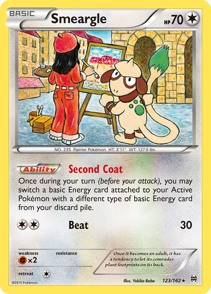 Smeargle 123/165 Rare