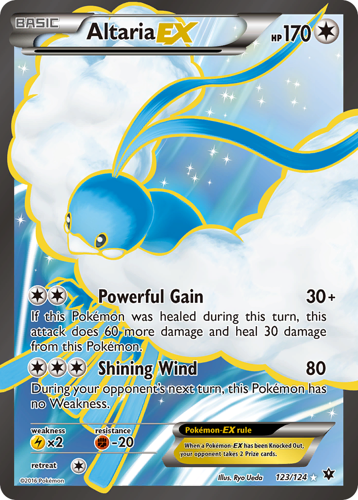 Altaria-EX 123/129 Rare Ultra