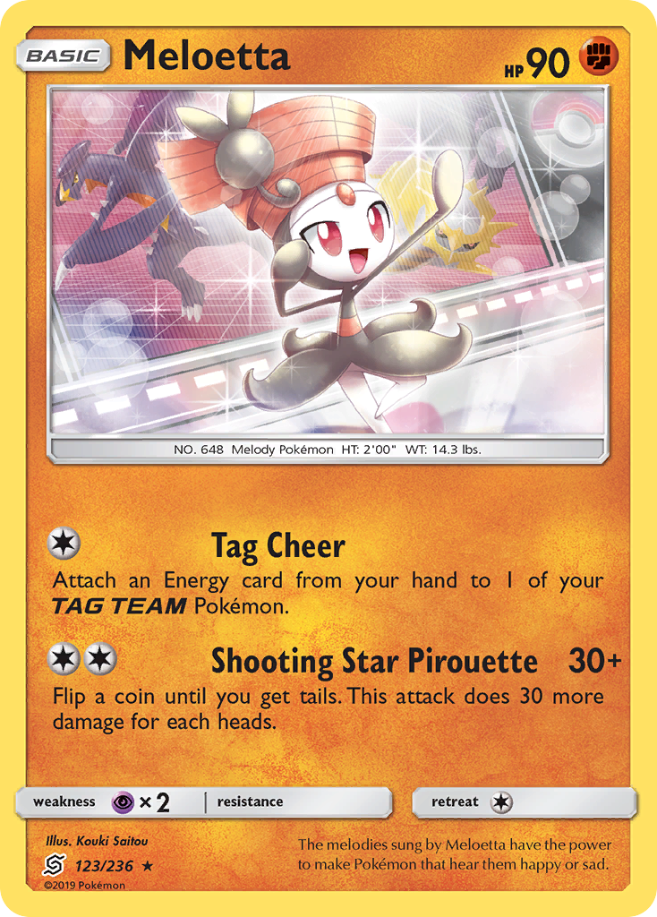 Meloetta 123/260 Rare