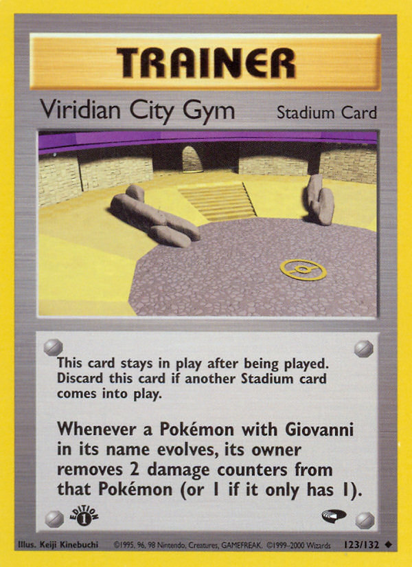 Viridian City Gym 123/132 Uncommon