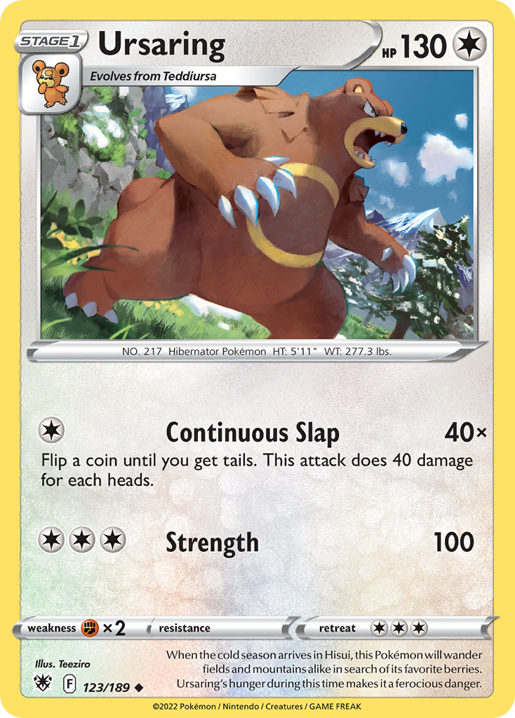 Ursaring 123/216 Uncommon