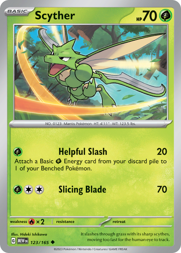 Scyther 123/207 Uncommon