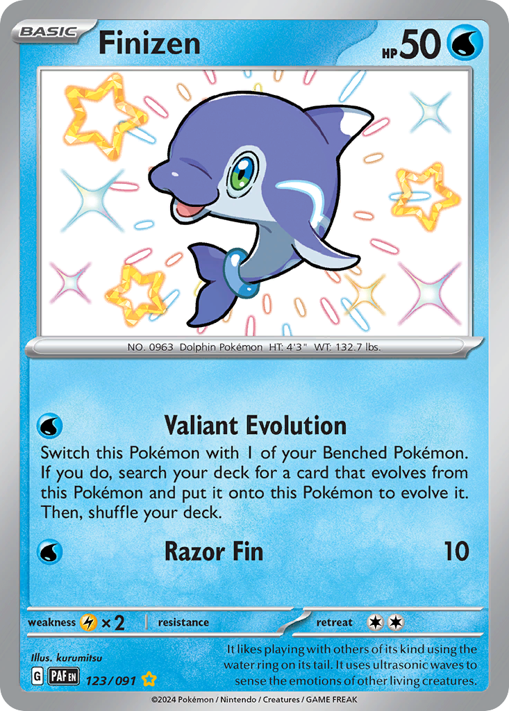 Finizen 123/245 Shiny Rare