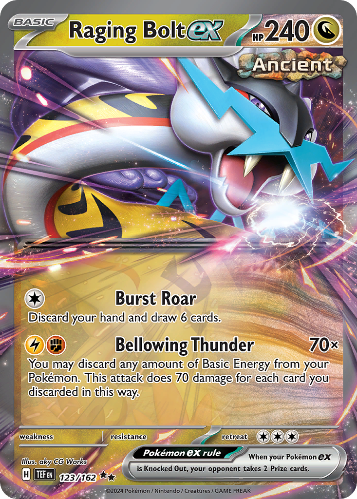 Raging Bolt ex 123/218 Double Rare