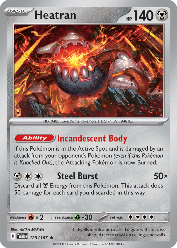 Heatran 123/226 Rare