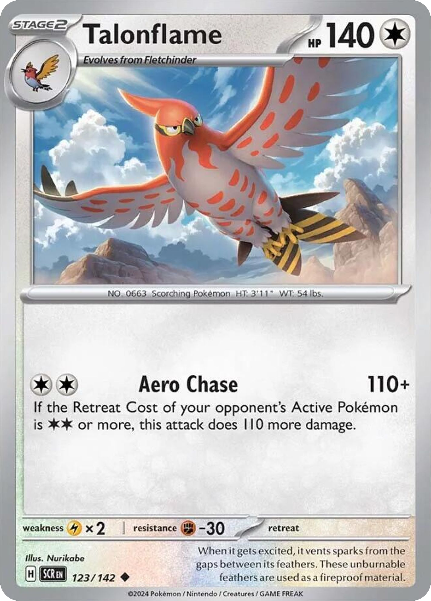 Talonflame 123/175 Uncommon