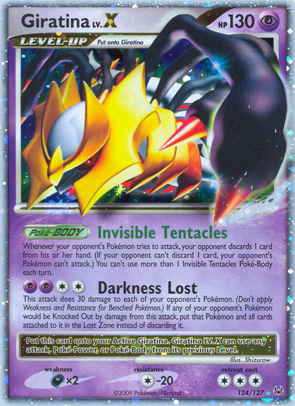 Giratina LV.X 124/133 Rare Holo LV.X