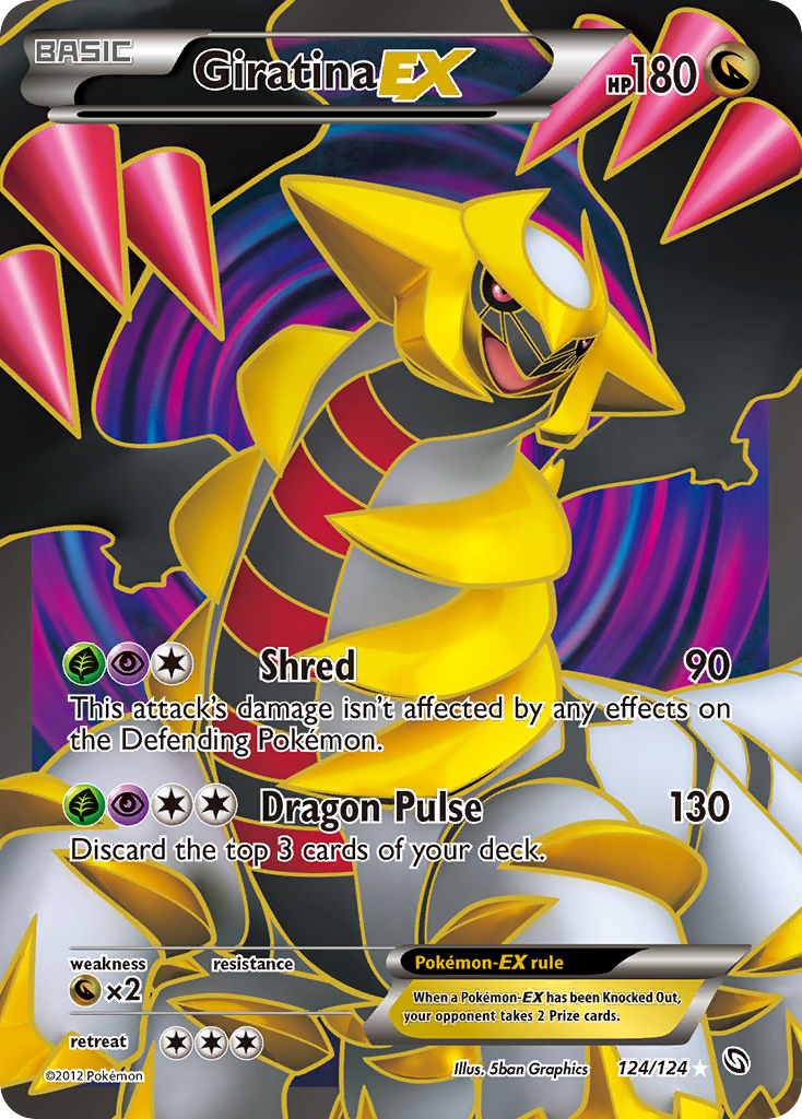 Giratina-EX 124/128 Rare Ultra