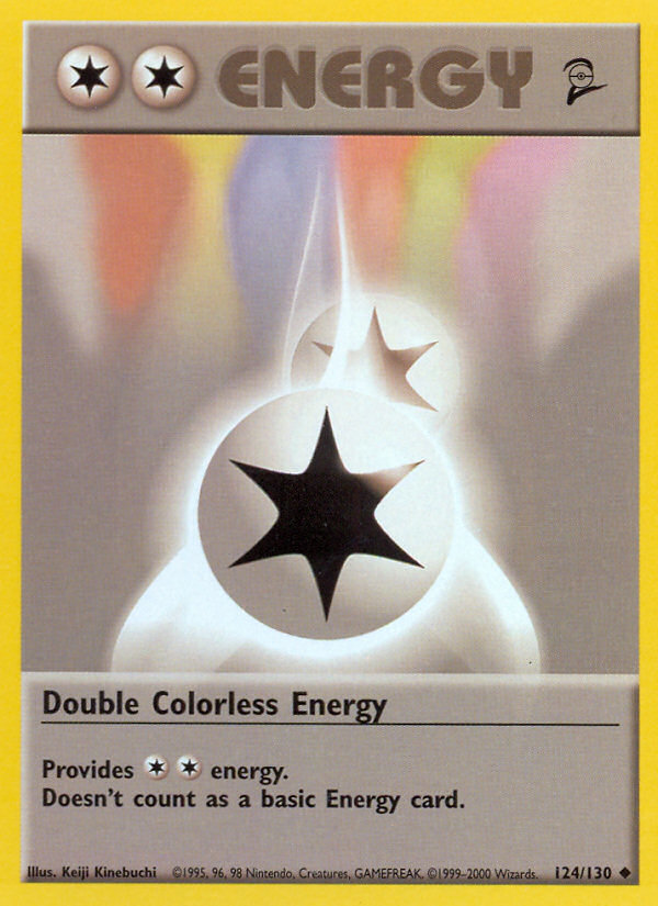 Double Colorless Energy 124/130 Uncommon