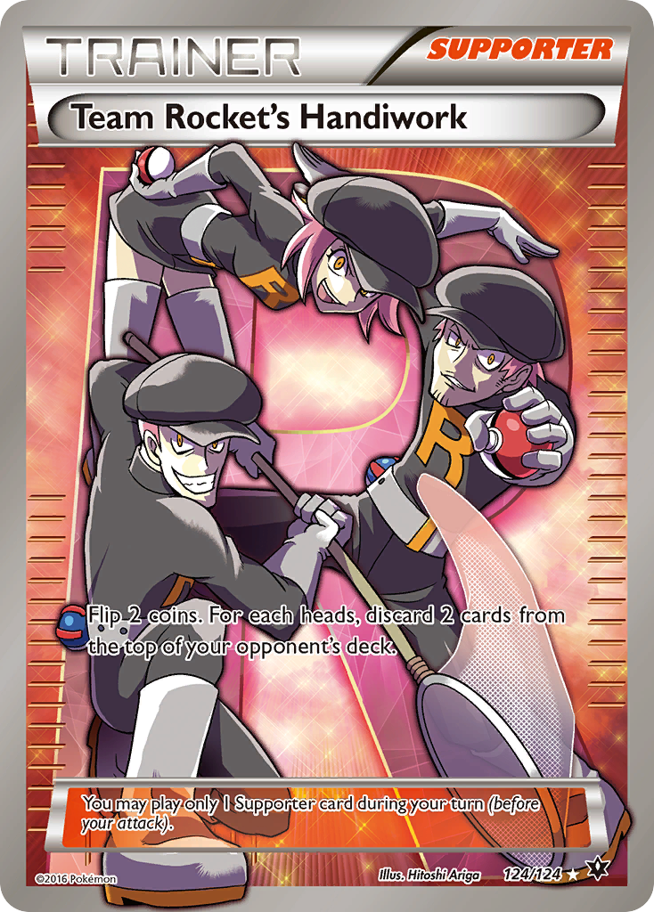Team Rocket's Handiwork 124/129 Rare Ultra