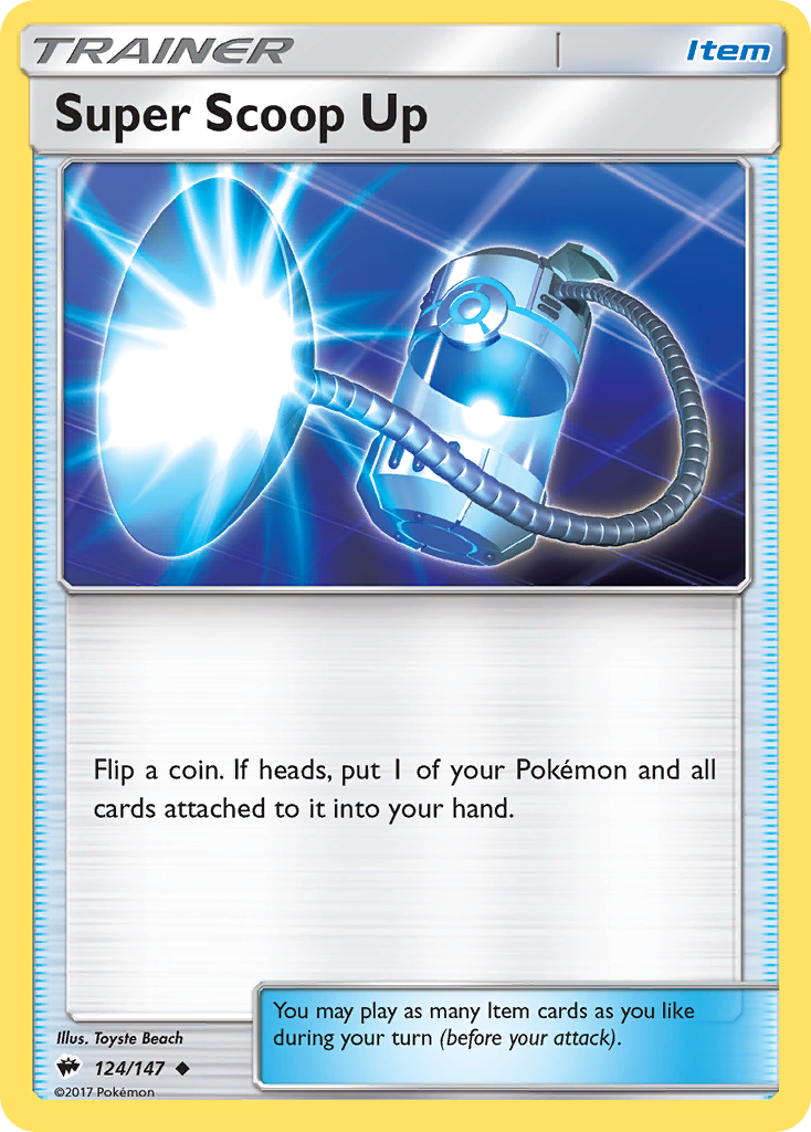 Super Scoop Up 124/177 Uncommon
