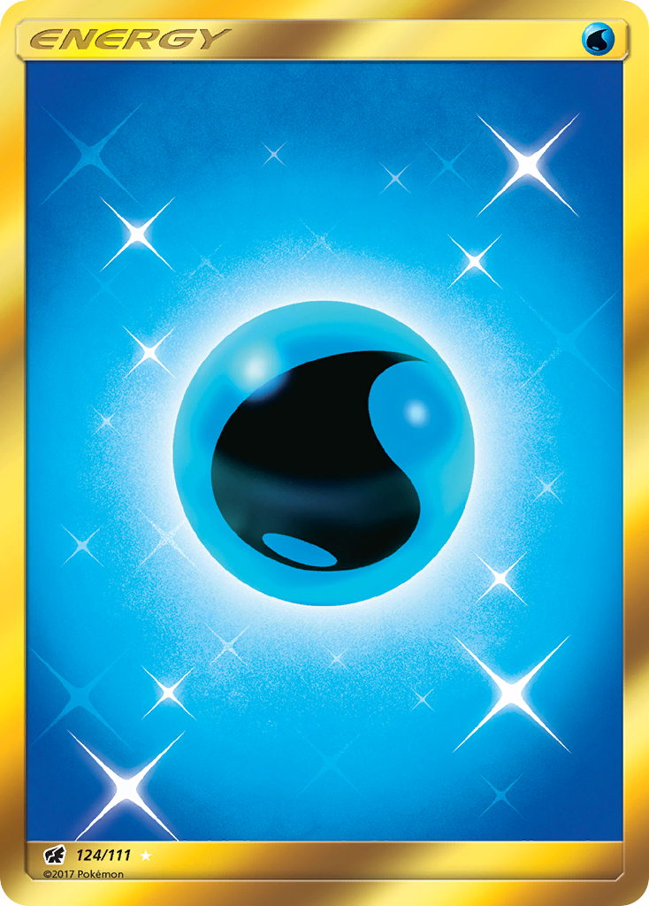 Water Energy 124/126 Rare Secret