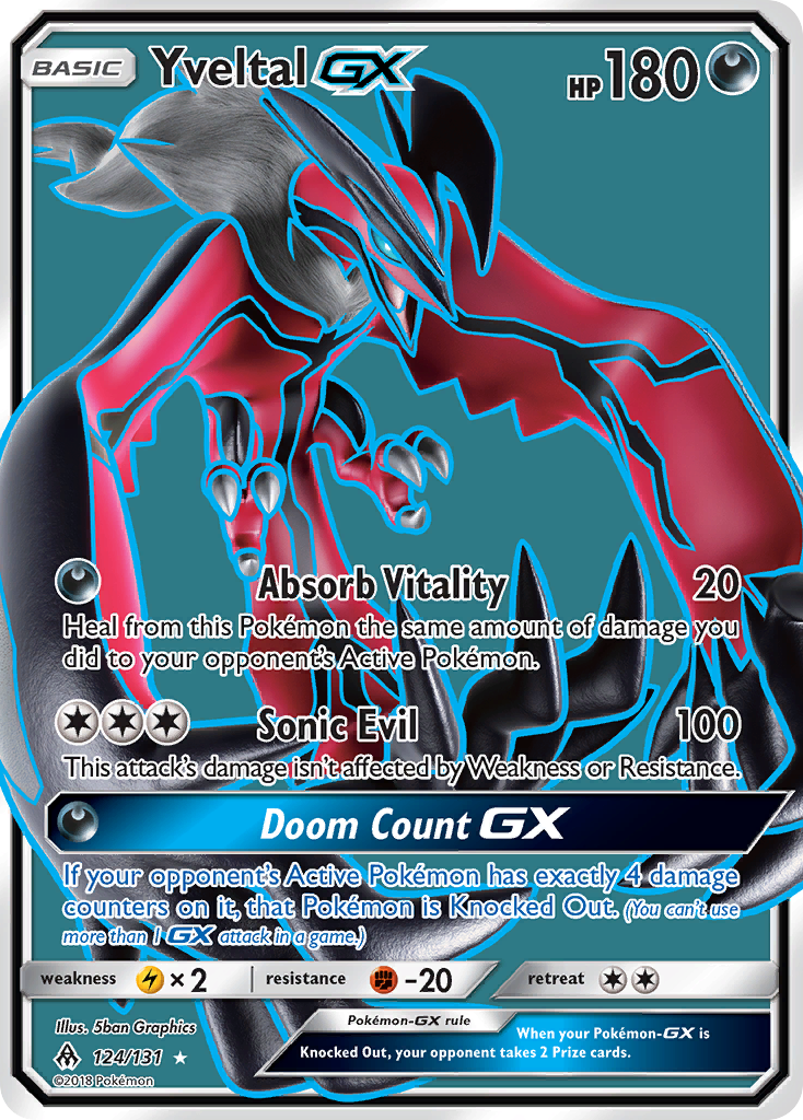 Yveltal-GX 124/150 Rare Ultra
