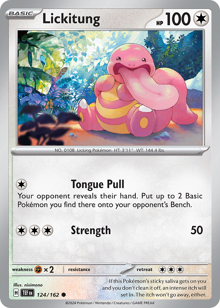 Lickitung 124/218 Common
