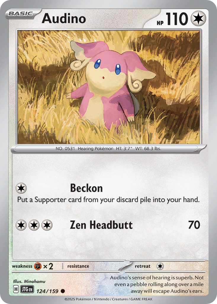 Audino 124/190 Common