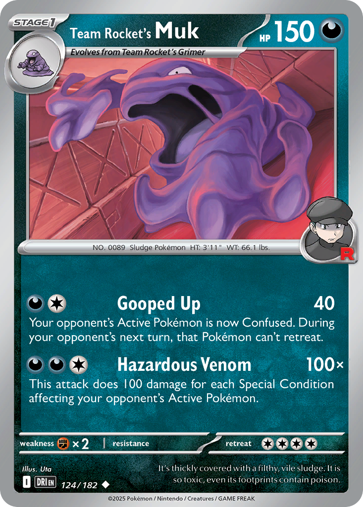 Team Rocket's Muk 124/244 Uncommon