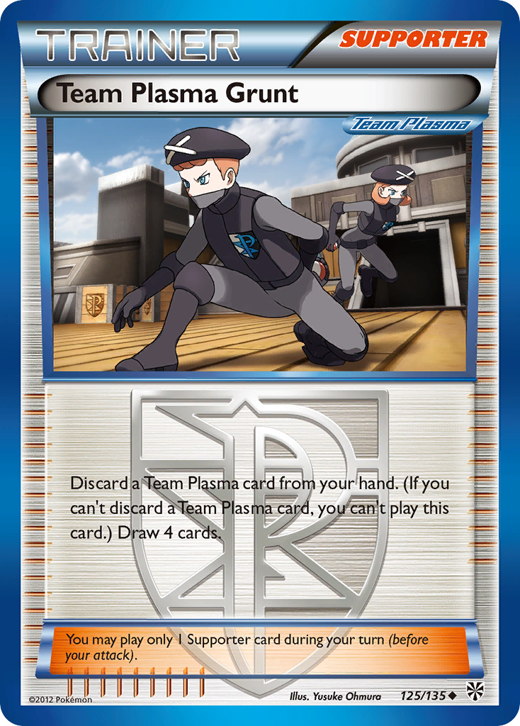 Team Plasma Grunt 125/138 Uncommon