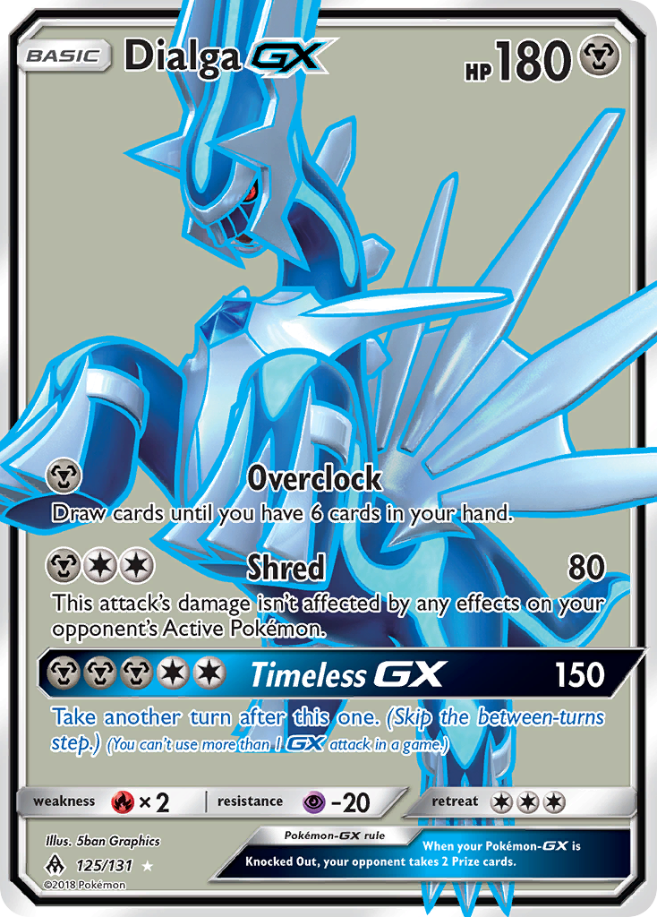 Dialga-GX 125/150 Rare Ultra