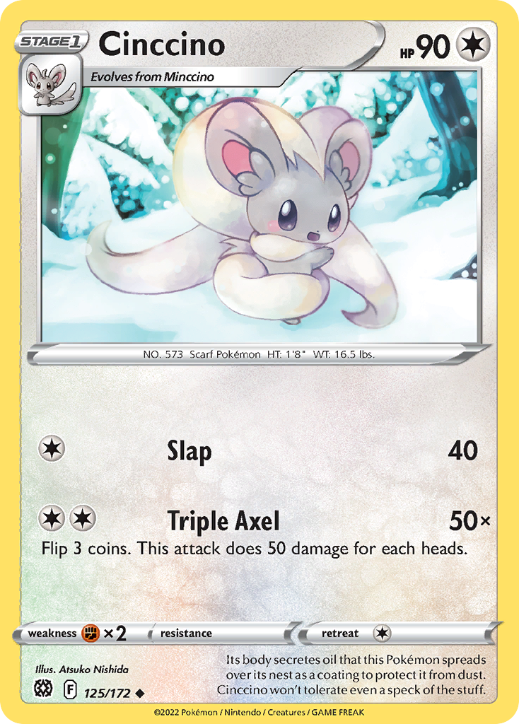 Cinccino 125/186 Uncommon