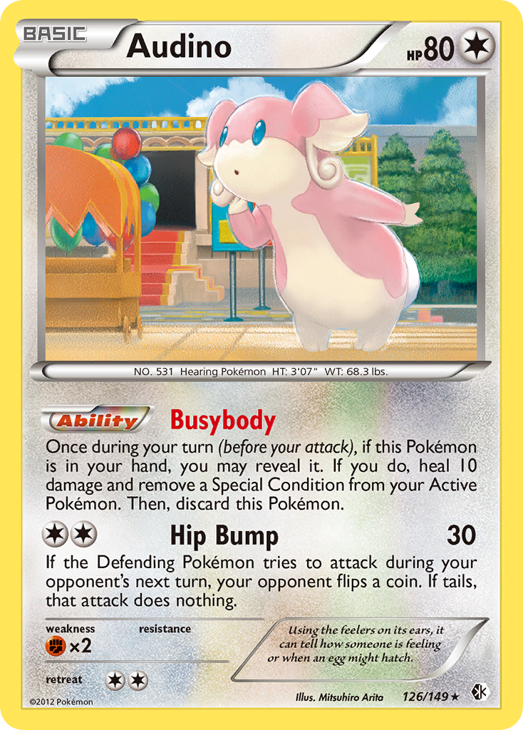 Audino 126/153 Rare