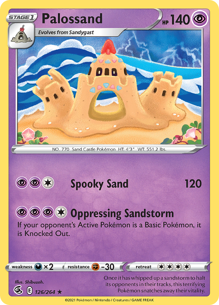 Palossand 126/284 Rare