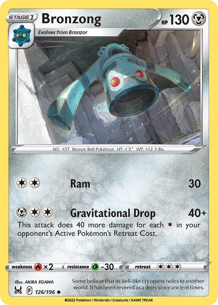 Bronzong 126/217 Uncommon