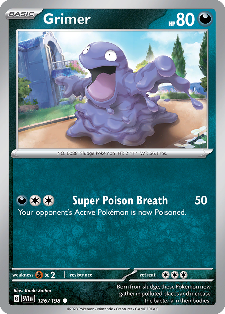 Grimer 126/258 Common