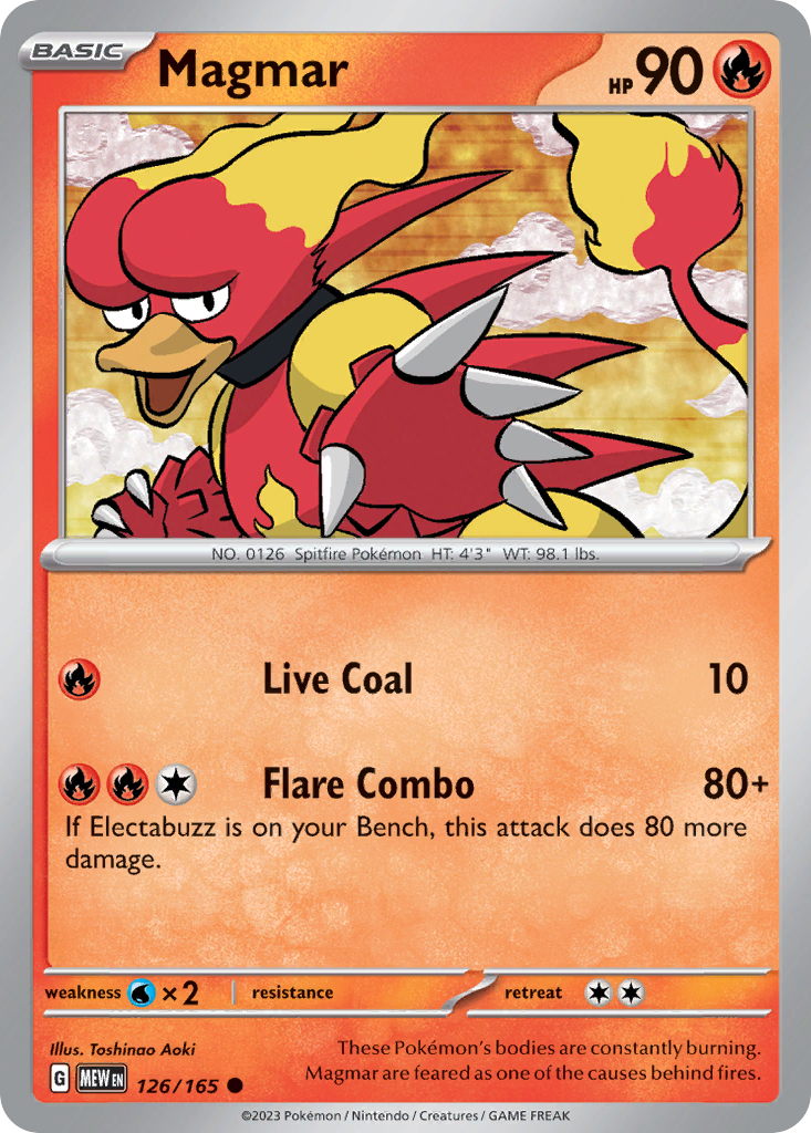 Magmar 126/207 Common