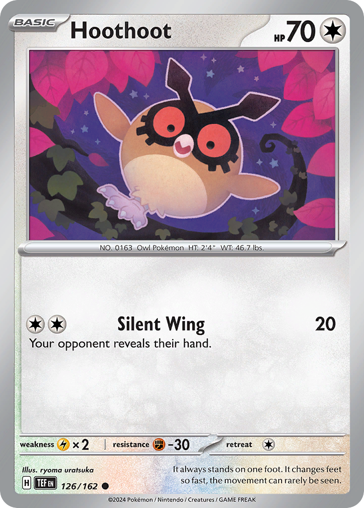 Hoothoot 126/218 Common