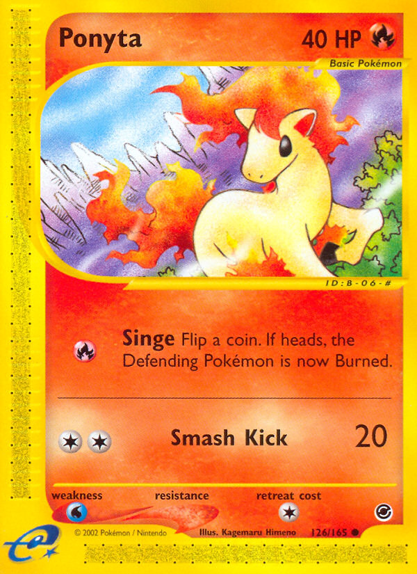 Ponyta 126/165 Common