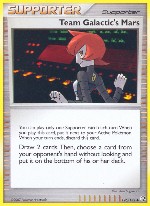 Team Galactic's Mars 126/132 Uncommon