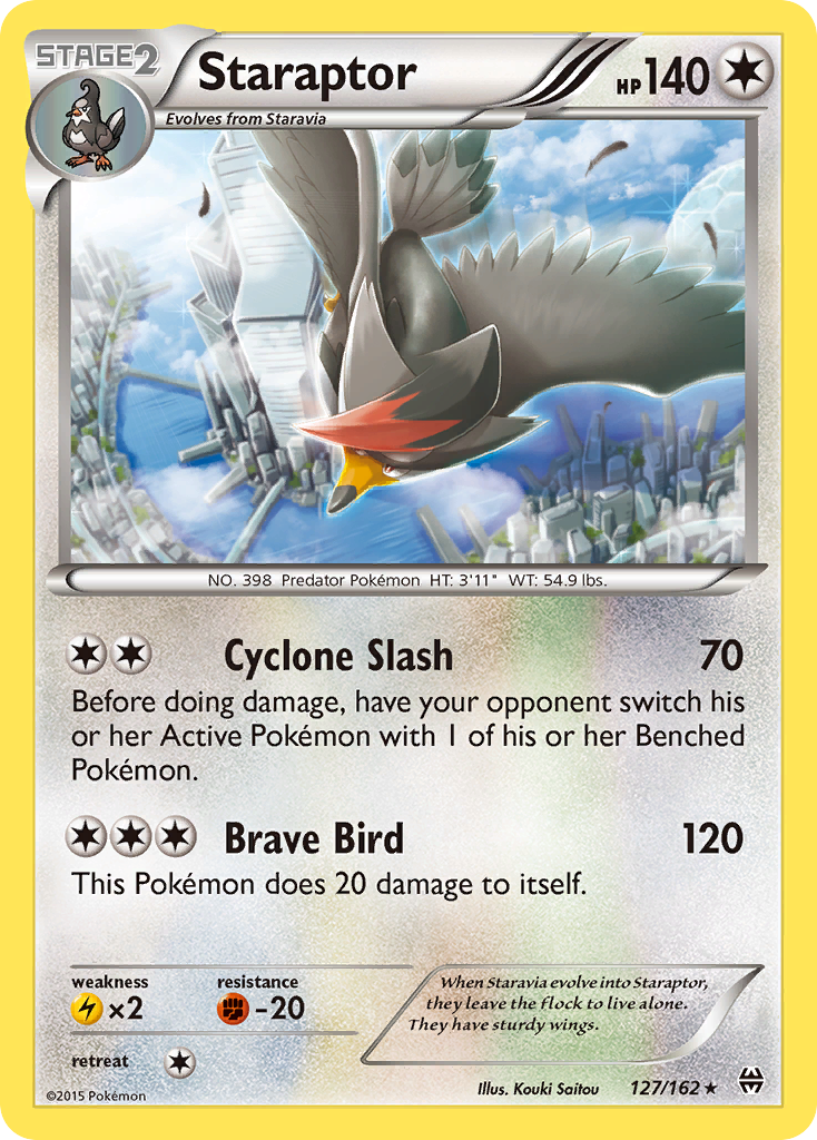 Staraptor 127/165 Rare