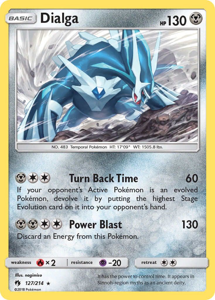 Dialga 127/240 Rare Holo