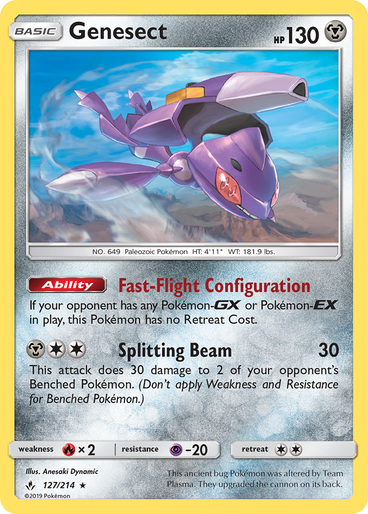 Genesect 127/234 Rare